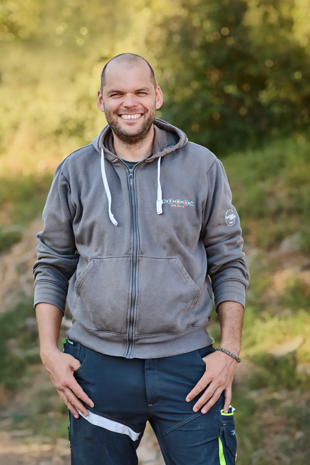 Photo de Guillaume Jeancel, fondateur de EVB Elec.